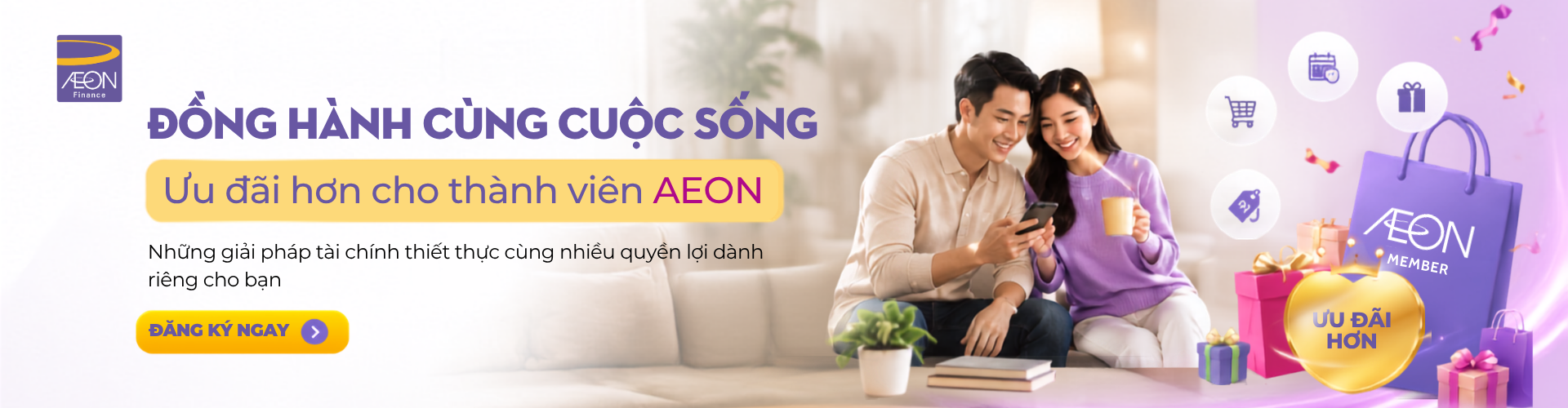 Ưu đãi AEON Fiance tháng 6