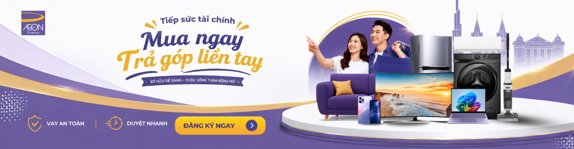 Trả góp điện máy