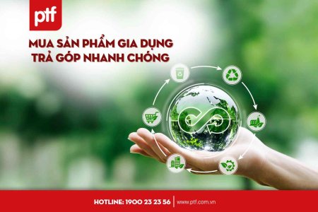 Mua sản phẩm gia dụng, trả góp nhanh chóng