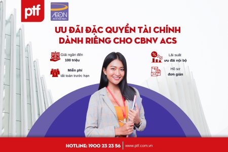 Chương Trình Cho Vay Đặc Quyền Dành Riêng Cho CBNV ACS – Giải Pháp Tài Chính Chủ Động, An Toàn