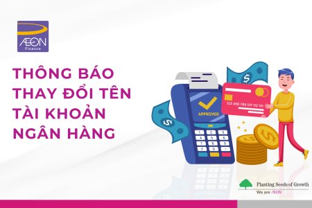 THÔNG BÁO THAY ĐỔI TÊN TÀI KHOẢN NGÂN HÀNG