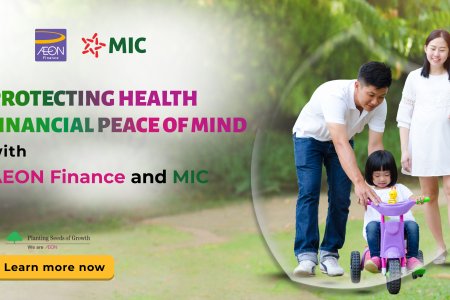 AEON Finance partners with MIC to launch the “Comprehensive Financial Protection” Insurance Product – Protecting your health, securing your finances