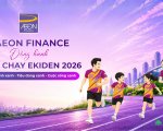 AEON Finance Đồng Hành Cùng Giải Chạy Tiếp Sức AEON EKIDEN 2026