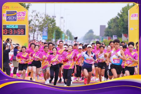 AEON Finance & AEON Ekiden Tân An 2026: Khi những bước chạy nối dài những nhịp cầu yêu thương